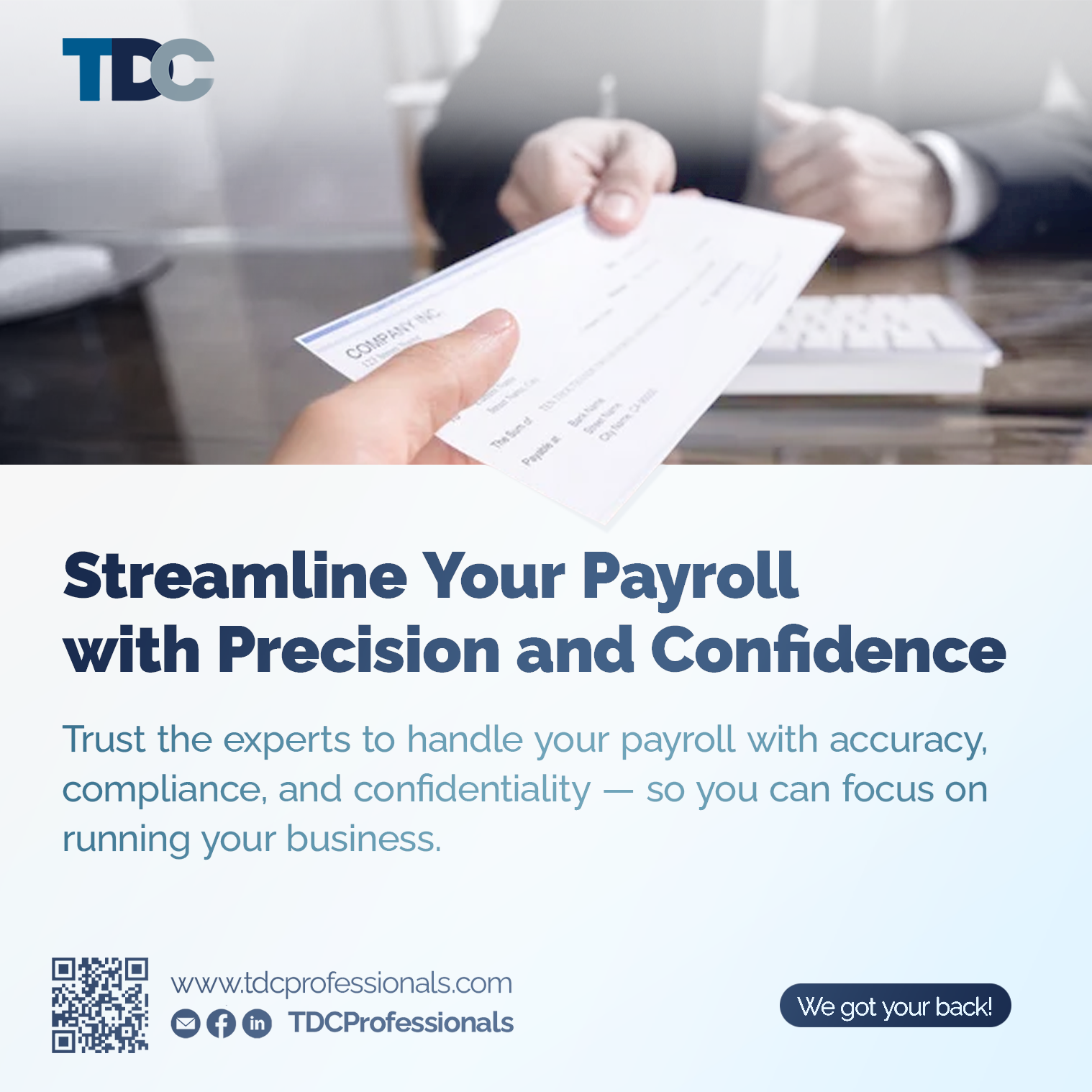 Managing payroll shouldn’t be a source of stress.
